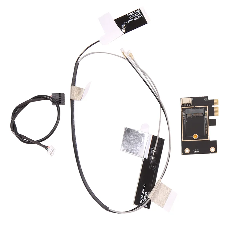 

M.2 Wifi Adapter M2 NGFF Key a E To Pci Express PCI-E 1X NGFF Support 2230 Wireless Network Card for AX200 9260AC 8265AC