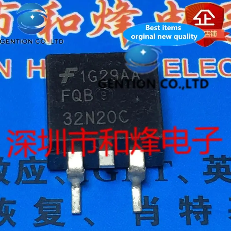 

10PCS FQB32N20C TO-263 28A 200V in stock 100% new and original