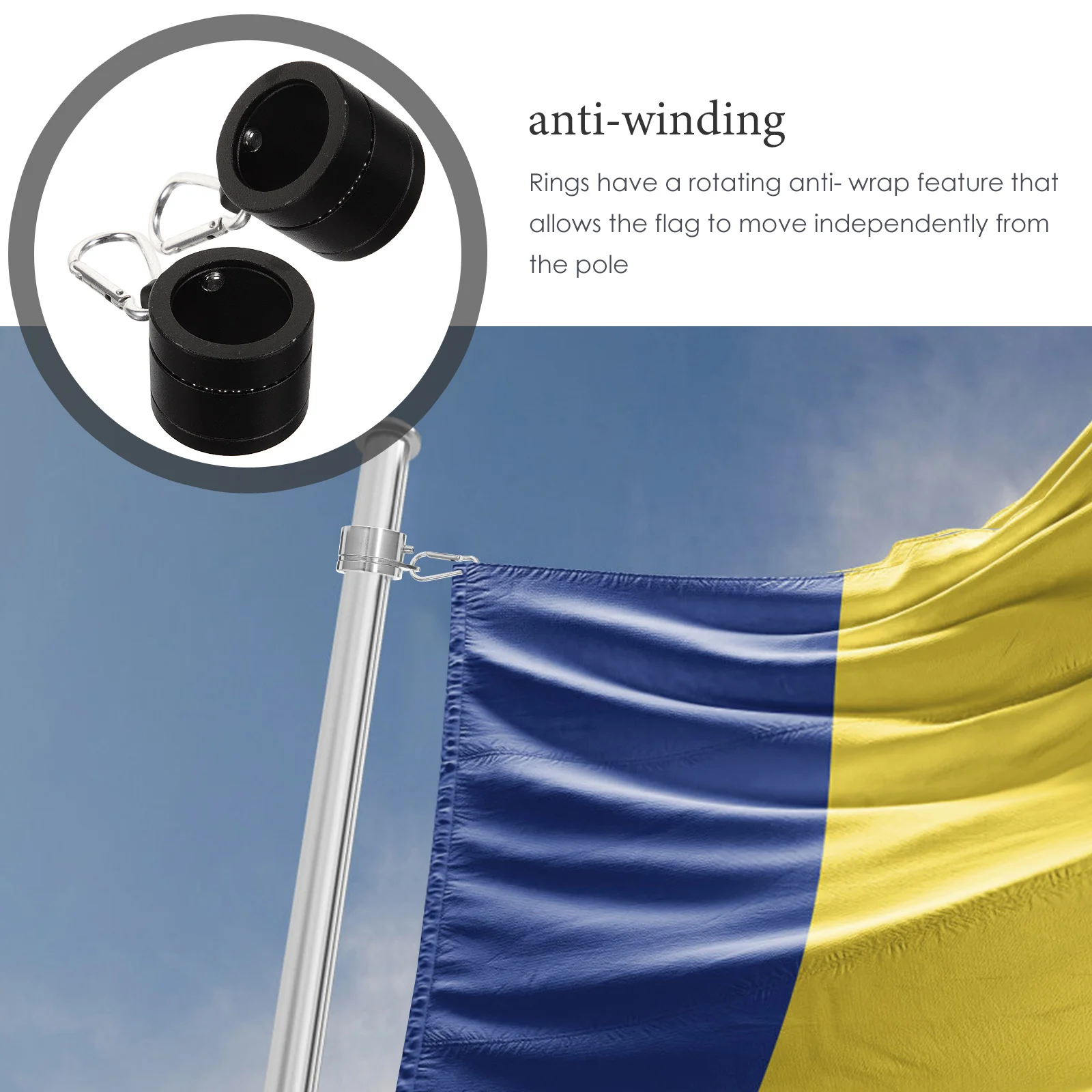 Fixeer je vlag met Flagfix Accessoires reclamemiddelen | reclame op groot formaat