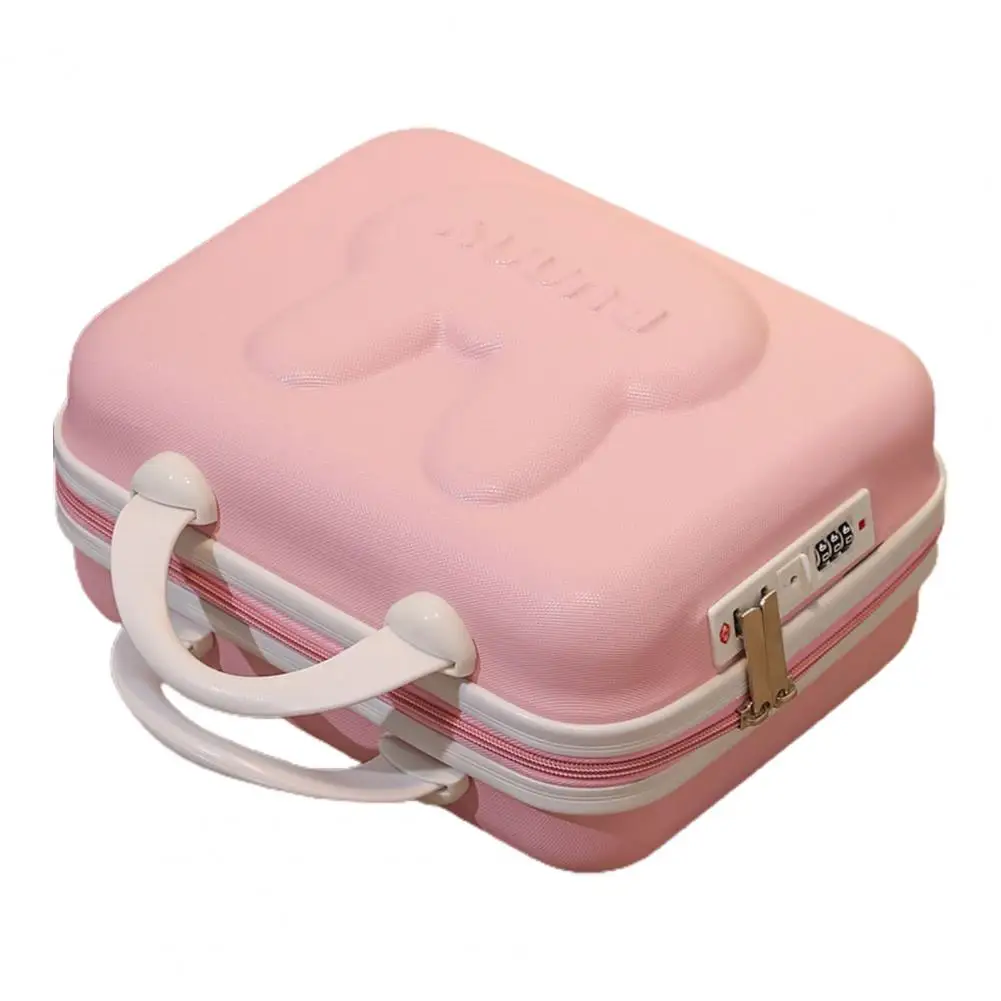 

Convenient Cosmetic Case ABS Cosmetic Storage Box Large Capacity Multifunctional Travel Toiletry Makeup Code Case Storage