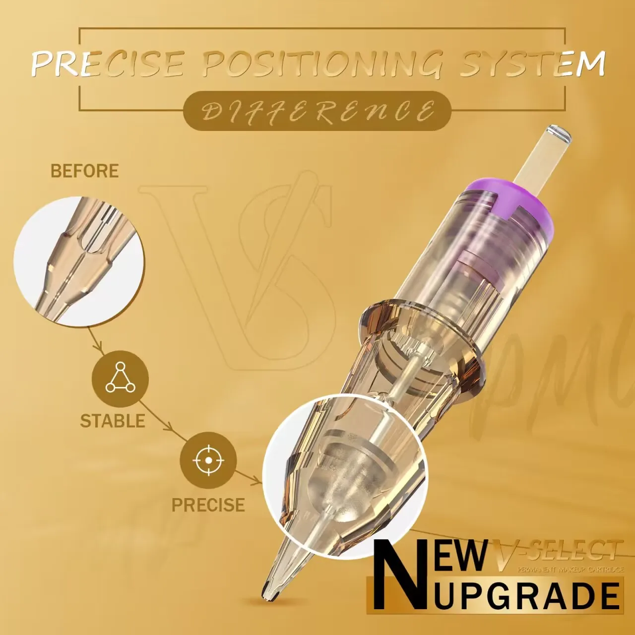 EZ SMP カートリッジタトゥー針 V システムマイクロ色素沈着アート