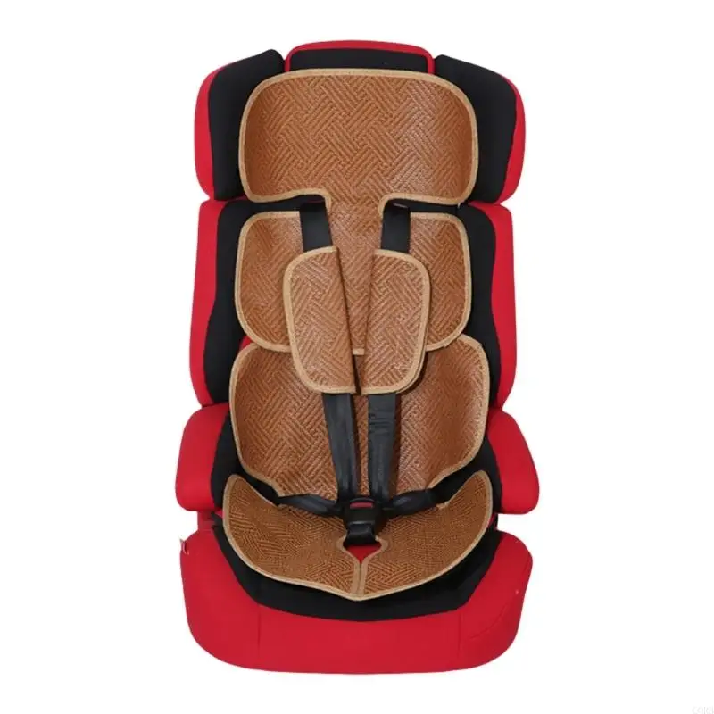 CORB Baby Safety Cooling Mat with Rattan Weaving Feature Summer Travel Essential