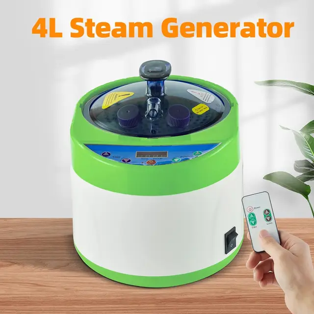 편안하고 안전한 홈 스파 경험을 위한 리모컨 사우나 찜솥 발생기