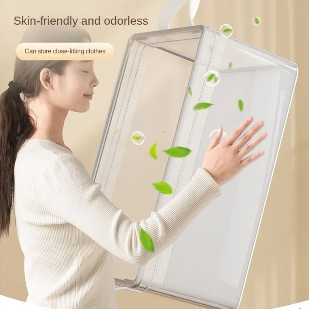 PVC Underwear Bra Storage Box Multifunction Large Capacity House Clothes Storage Containers Foldable Separation 4
