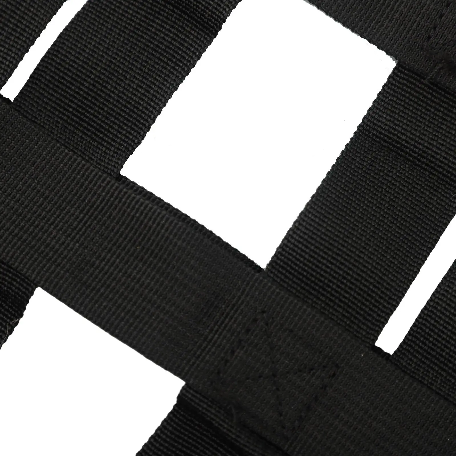 

Black Roof Net Car 152cmx43cm Auto For Jeep Wrangler TJ JK JL Multi-function Parts Storage Grid Accessories Reliable