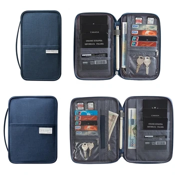 Family Travel Passport Holder & Waterproof Document Organizer 1