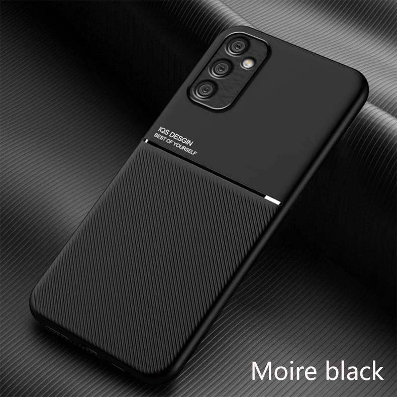 Leather Texture Magnet Case For Samsung Galaxy A05S A05 A15 4G A25 5G A15 5G A55 5G Car Magnetic Cover