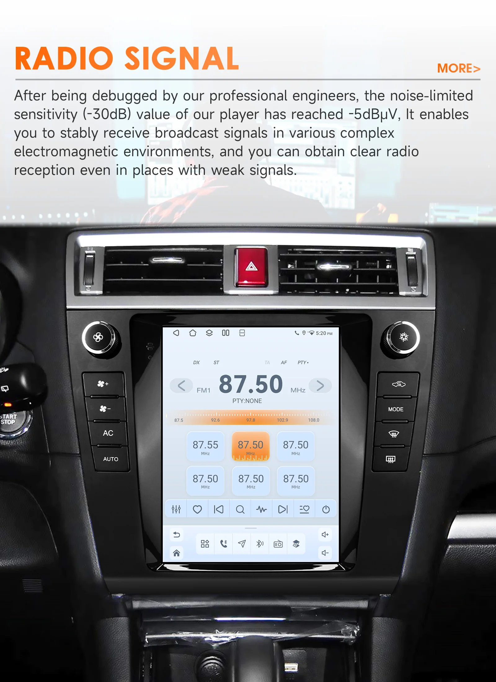 Auto-Multimediaplayer für Subaru Legacy Outback 2015-2019 Stereo 9,7 Zoll Kabelloses Carplay DSP Android Auto 2din Autoradio Stereo – Detail 19