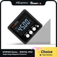 ETOPOO Digital Angle Gauge Magnetic Protractor Inclinometer Level Angle Finder Angle Cube Level Box with Magnes and Backlight 1