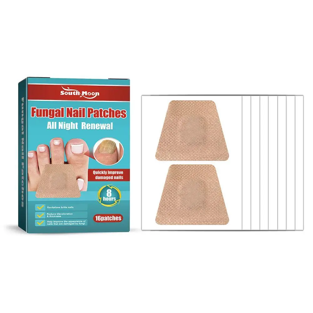 South Moon Nail Treatment Patch Anti Fungal Nail Correction Repair Care Anti Infection Stickers Ingrown Tool Paronychia Toe T9S3