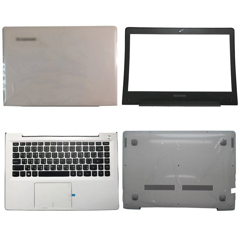 

Новый ноутбук для Lenovo U31-70 300S-13 500S-13ISK LCD задняя крышка/Передняя панель/Упор для рук/Нижняя крышка серии черный белый красный