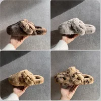Chaussures en fourrure de vison véritable de haute qualité 2026 pour femme, mules et sabots en fourrure de vison pour femme, pantoufles plates d'extérieur et d'intérieur 6