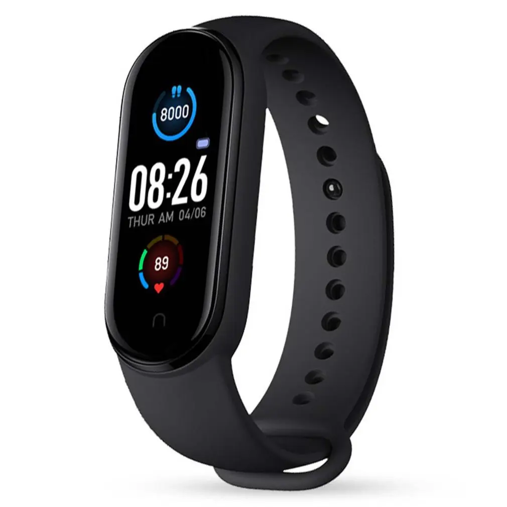 Smart Watches M5 Smart Band Sport Fitness Tracker Pedometro Cardiofrequenzimetro Monitor Della Pressione Sanguigna Braccialetto Compatibile Con Blueto