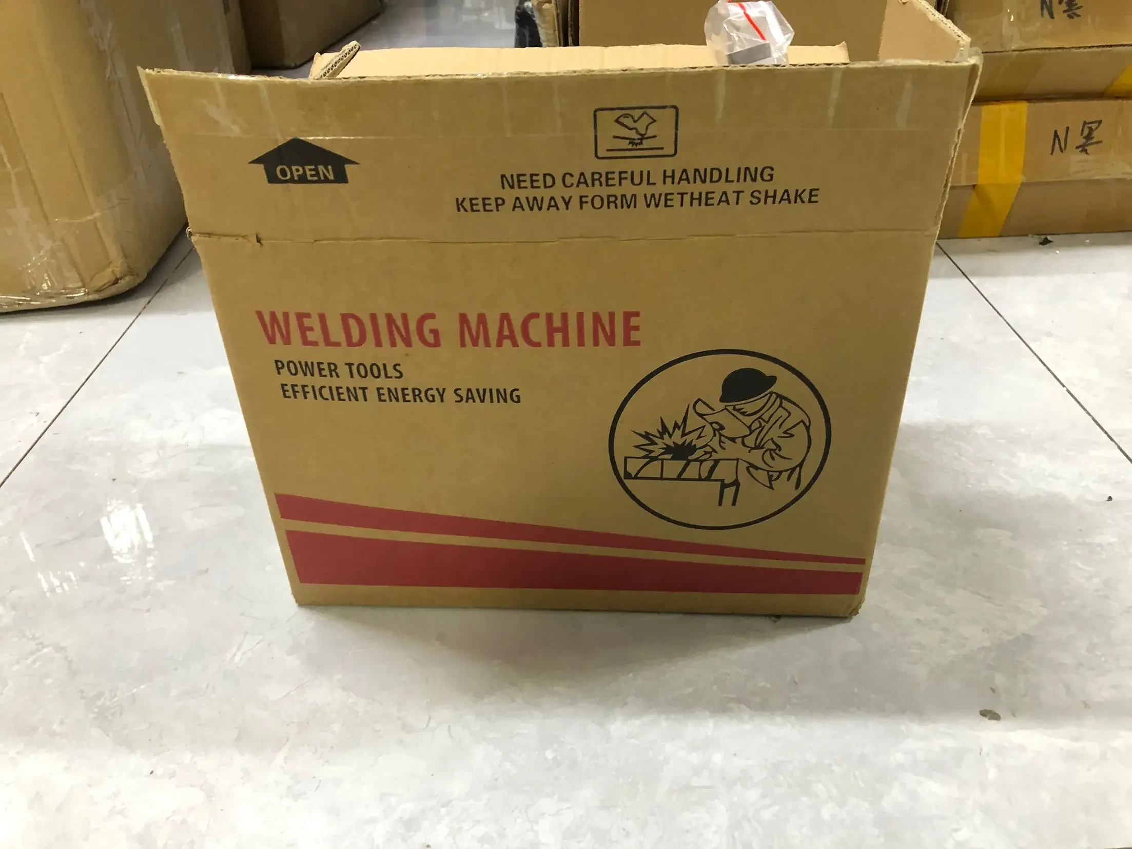 Mini welding machine set, small household 220V portable MMA250 inverter welding machine household Small Household, Portable, 4