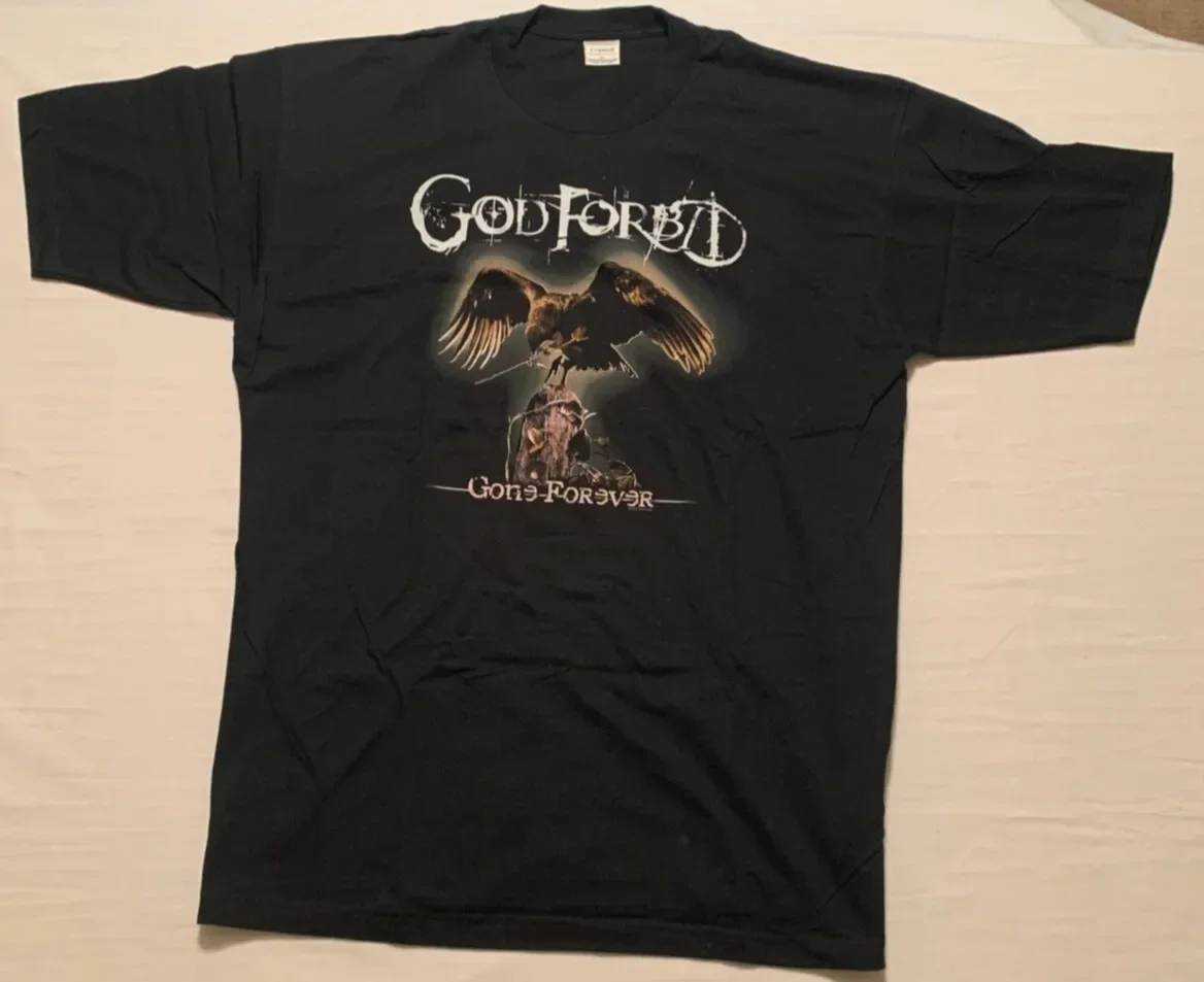

God Forbid Metalcore Band Black T Shirt NEW Size XL