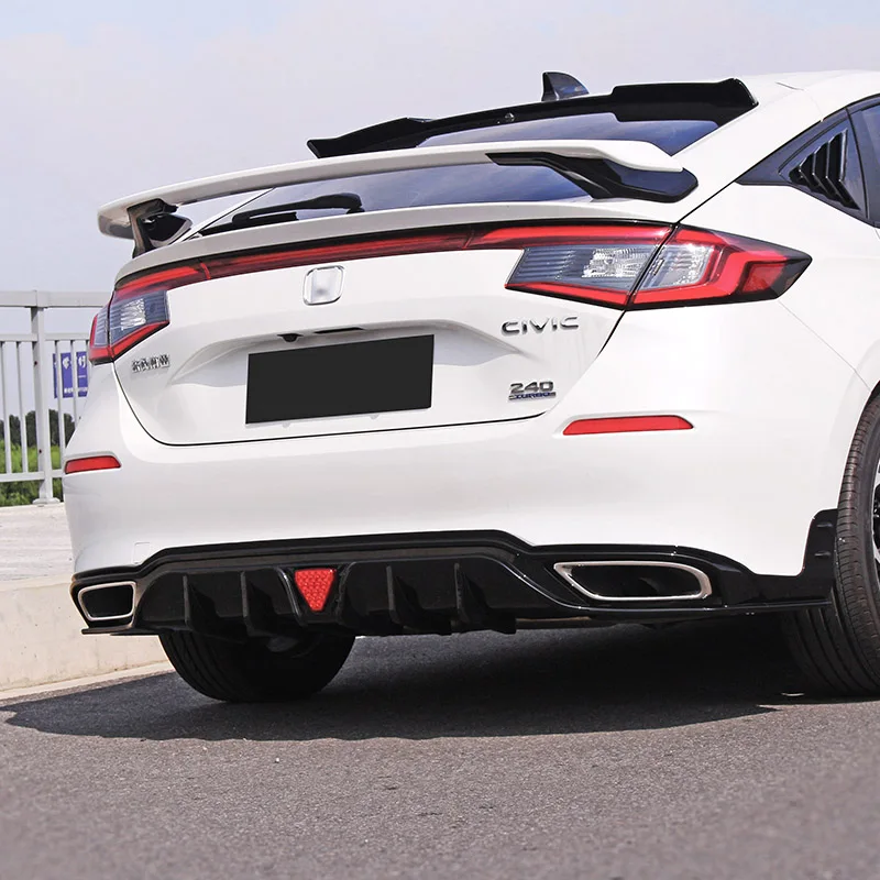 FK7シビック ハッチバック純正リアバンパーディフューザー リヤ