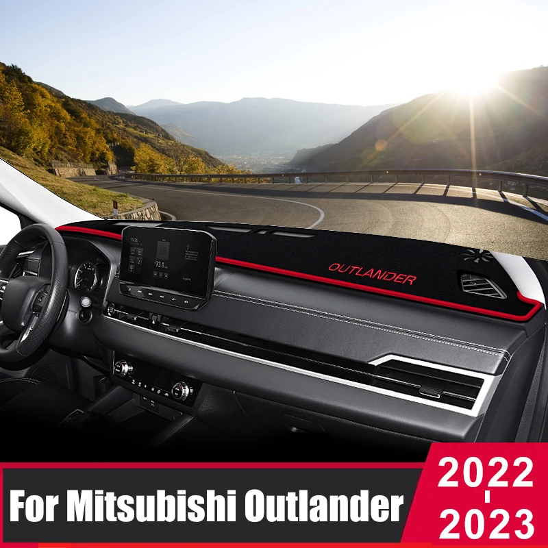 For Mitsubishi Outlander Phev 2022 2023 Car Dashboard Cover Mat Auto