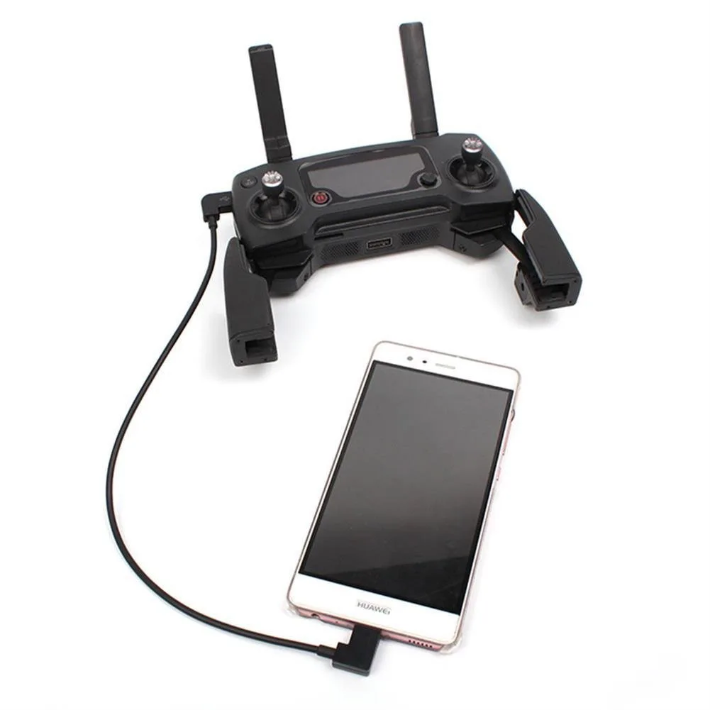 Câble OTG Micro USB vers USB C pour DJI Mavic Mini, iPhone 15 Pro, 16