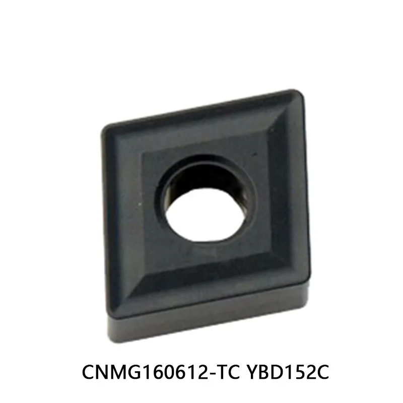 

Original CNMG160612-TC YBD152C CNMG160612 CNMG 160612 Tungsten Carbide Inserts for Cast Iron Lathe Tools Turning Tool Cutter