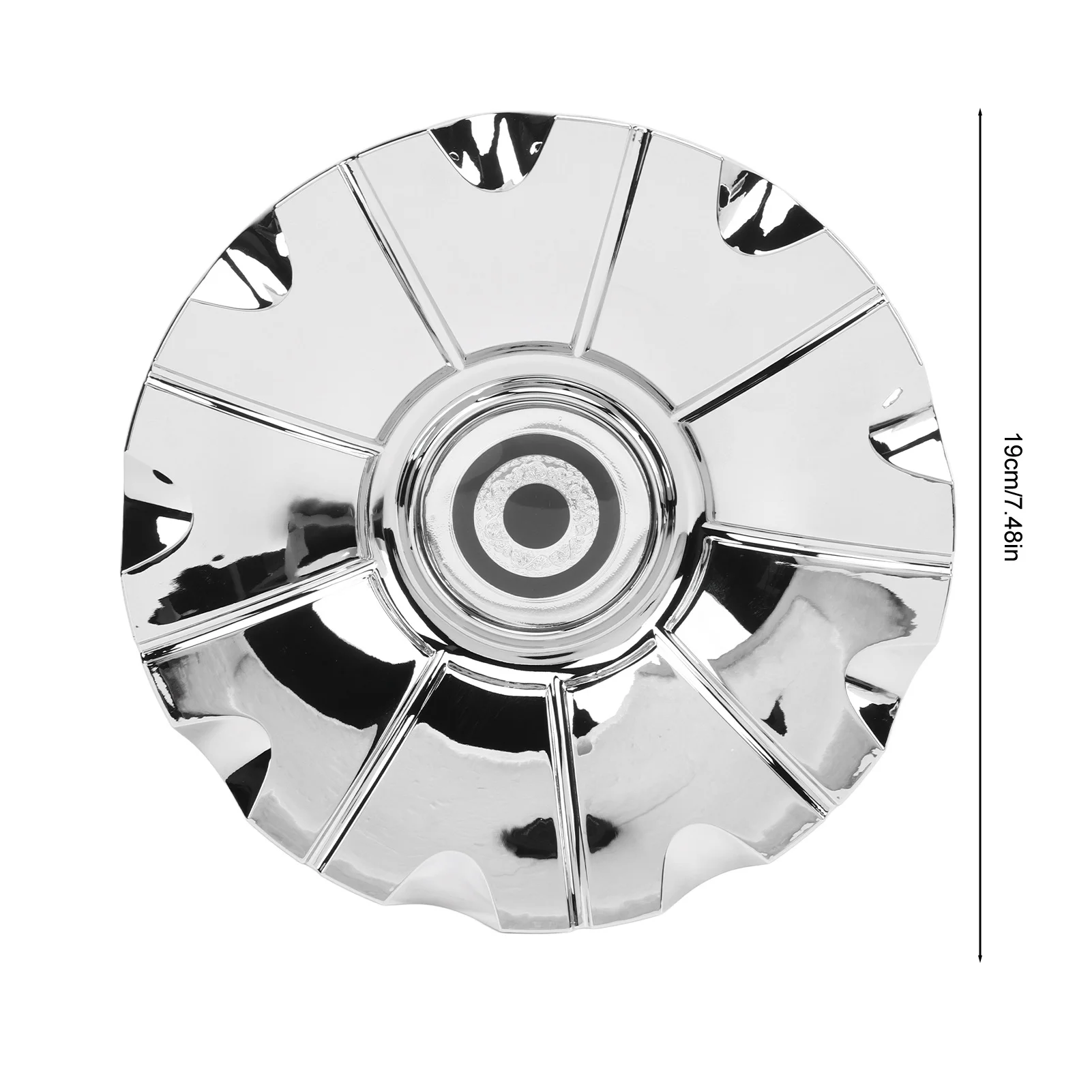 자동차 크롬 휠 센터 허브 캡 커버, 1DK11SZ0AA, 녹 방지, 고경도 ABS 교체, 300 2007  2010