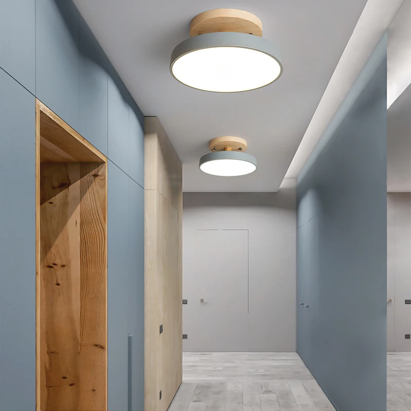 Nordic modern LED chandelier aisle corridor lighting entrance cloakroom ceiling lamp simple | Освещение