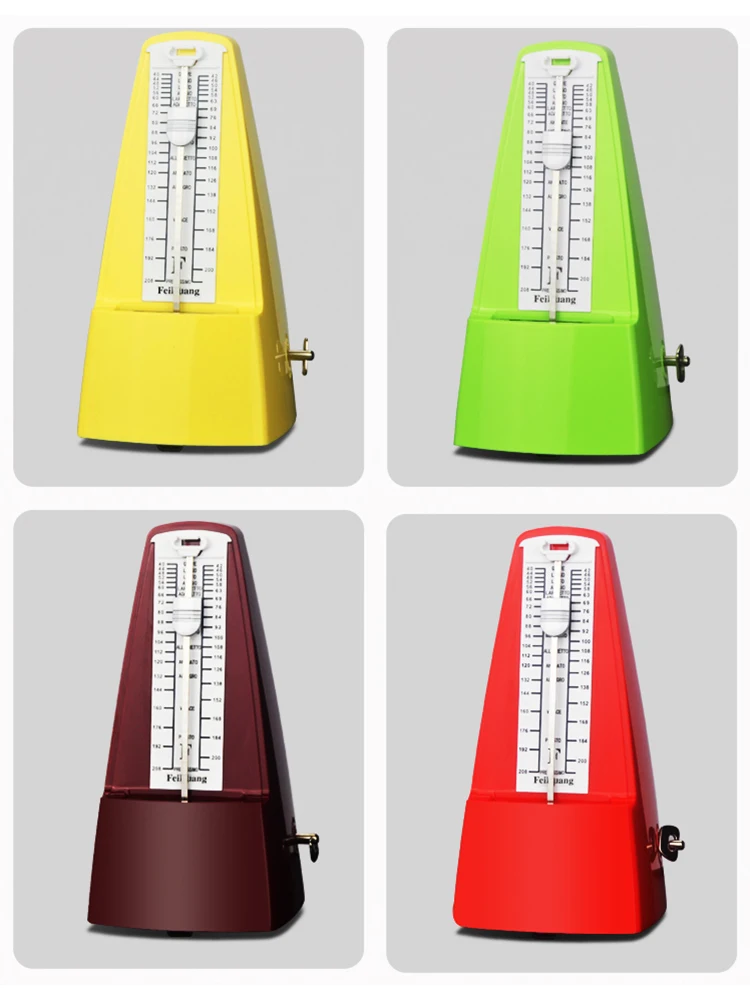 High-Precision Mechanical Metronome for Musical Instruments - Perfect for Rhythm Practice
