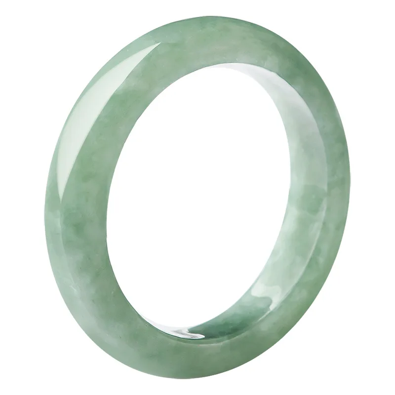 Jade Ring Inner Diameter 14mm-22mm Natural Burma Jadeite A-grade Bean Seed For Women