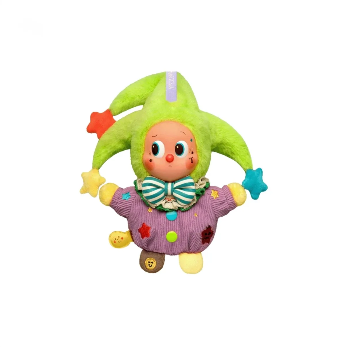 New Authentic POP MART LABUBU WHYSOSERIOUS Series Circus Clown