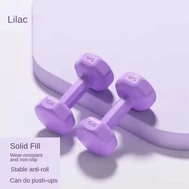 1kg Waterproof Fitness Dumbbell Set 4