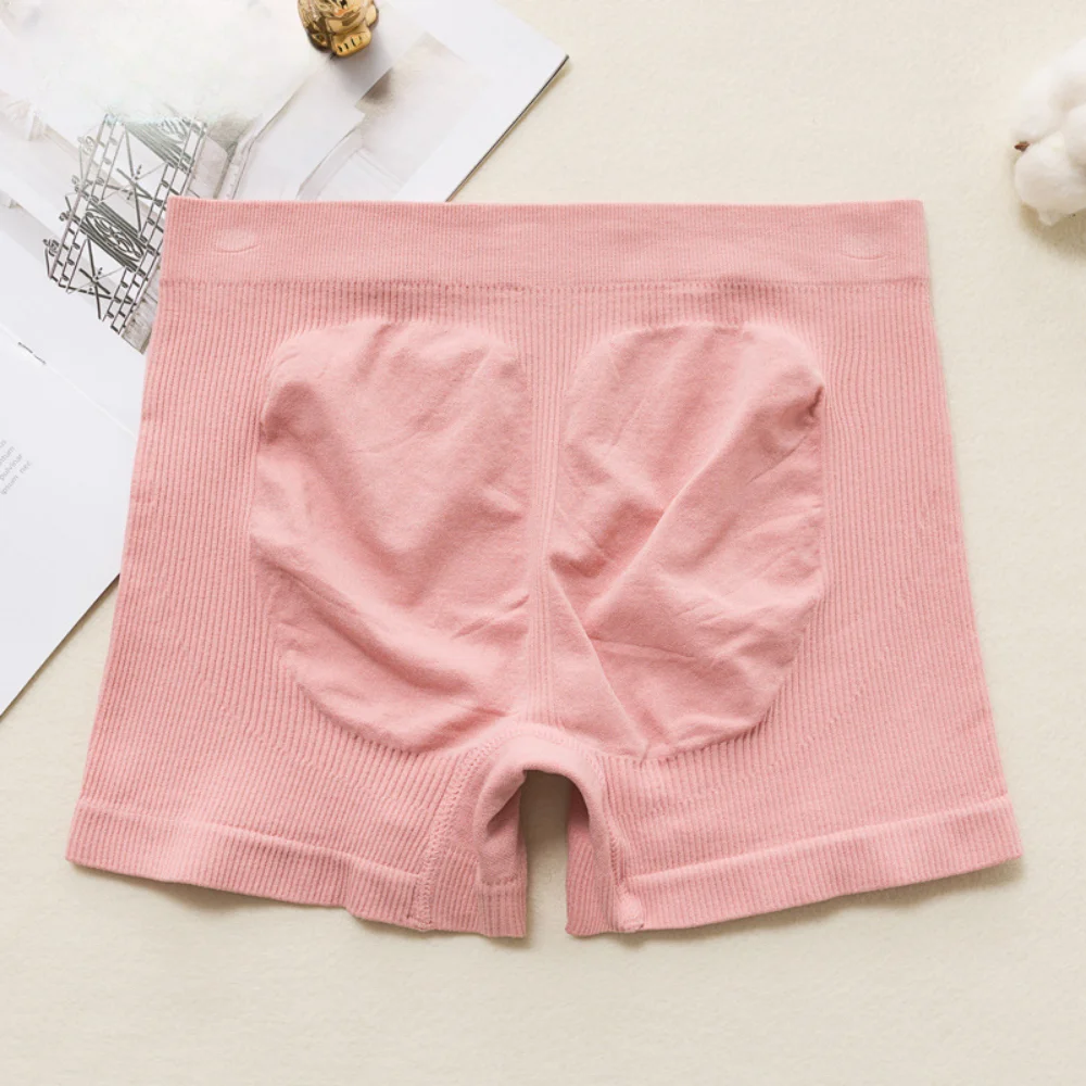 Women safety shorts pants Under skirt seamless high waist panties Cotton lady seamless pants girls slimming underwear