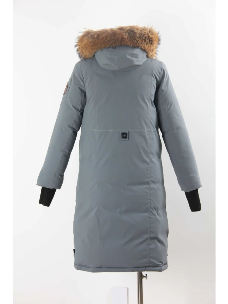 VERALBA Women's Long Down Jackets Fur Collar Hat Fashion Warm Design Clothing 2022 2023 Latest Winter Coat Cold Luxury Ladies