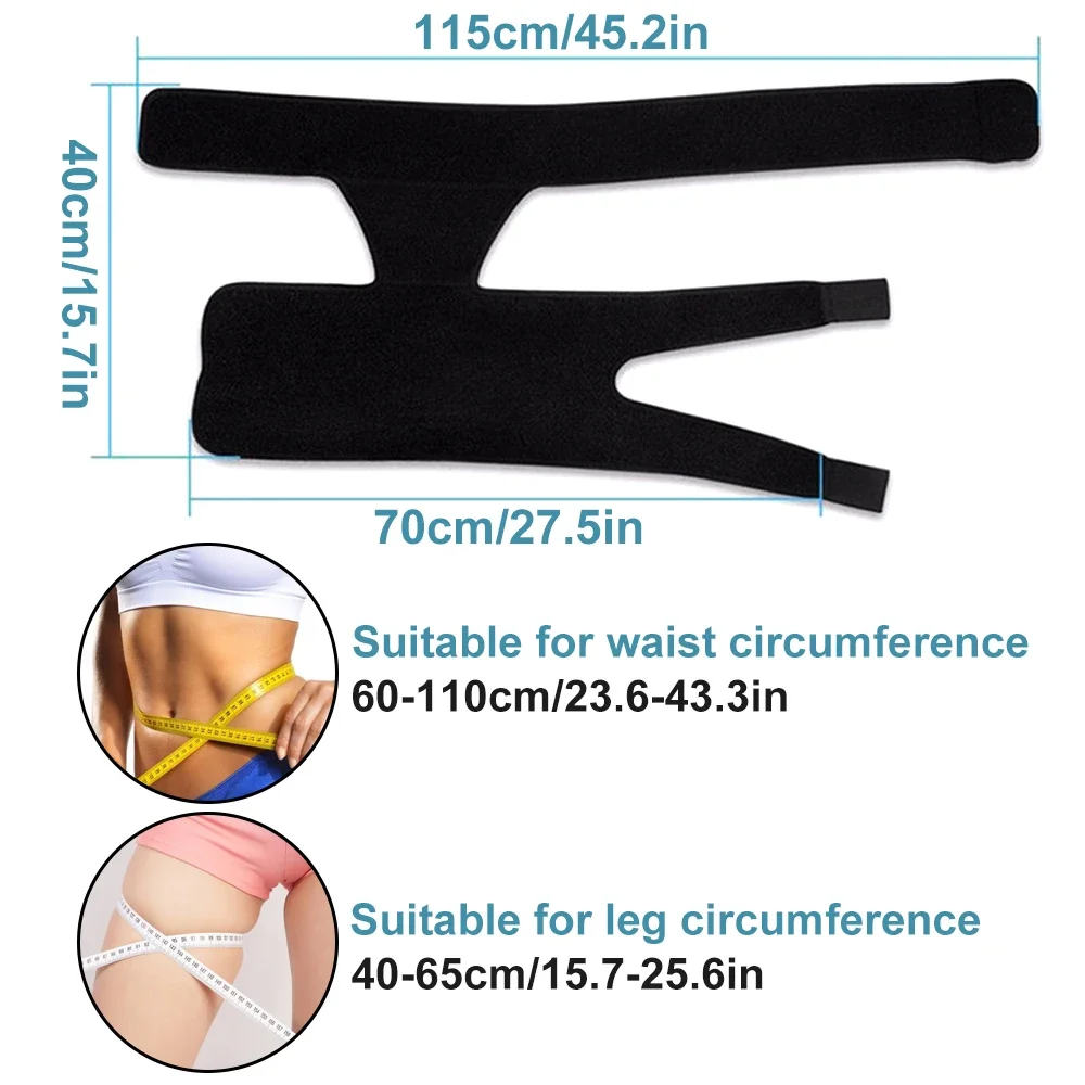 Tutore Per Inguine E Anca, Tutore Per Nervo Sciatico, Supporto Per Anca Compressione Fascia Inguinale Per Sollievo Dal Dolore Del Nervo Sciatico Artrite Del Flessore Dell'anca Borsite Lacrima Labral
