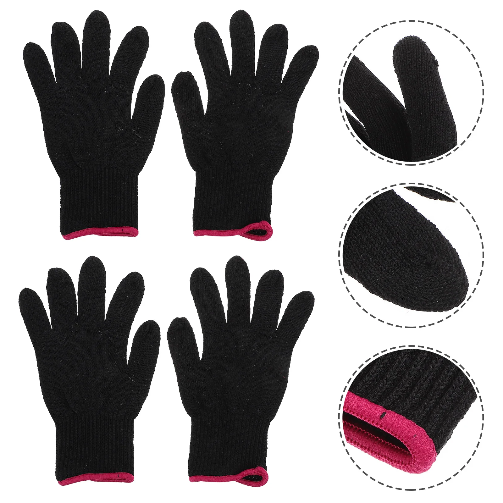 

Heat Resistant Durable Heat Resistant Hair Latex- Free for Wand