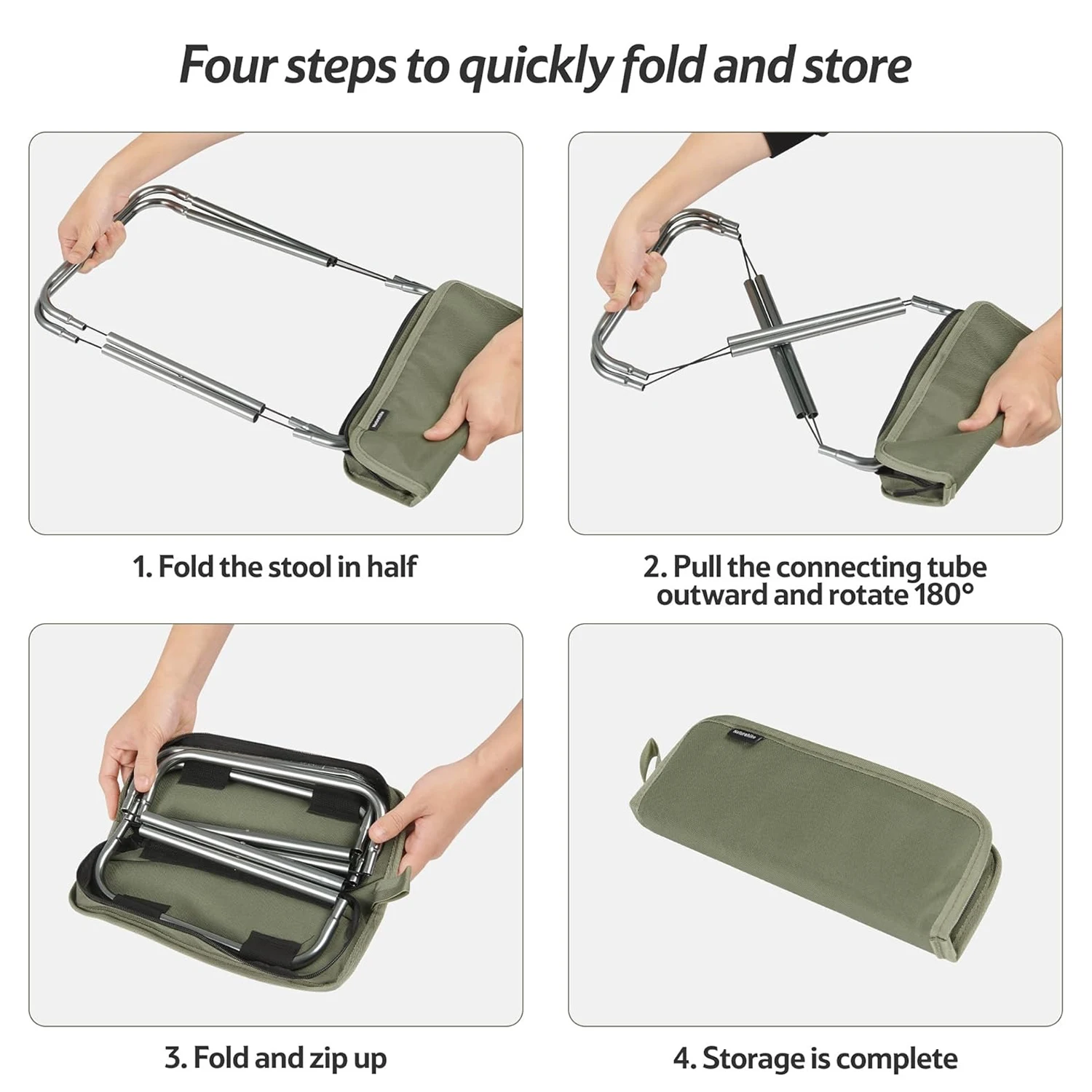 Portable Folding Camping Stool 5