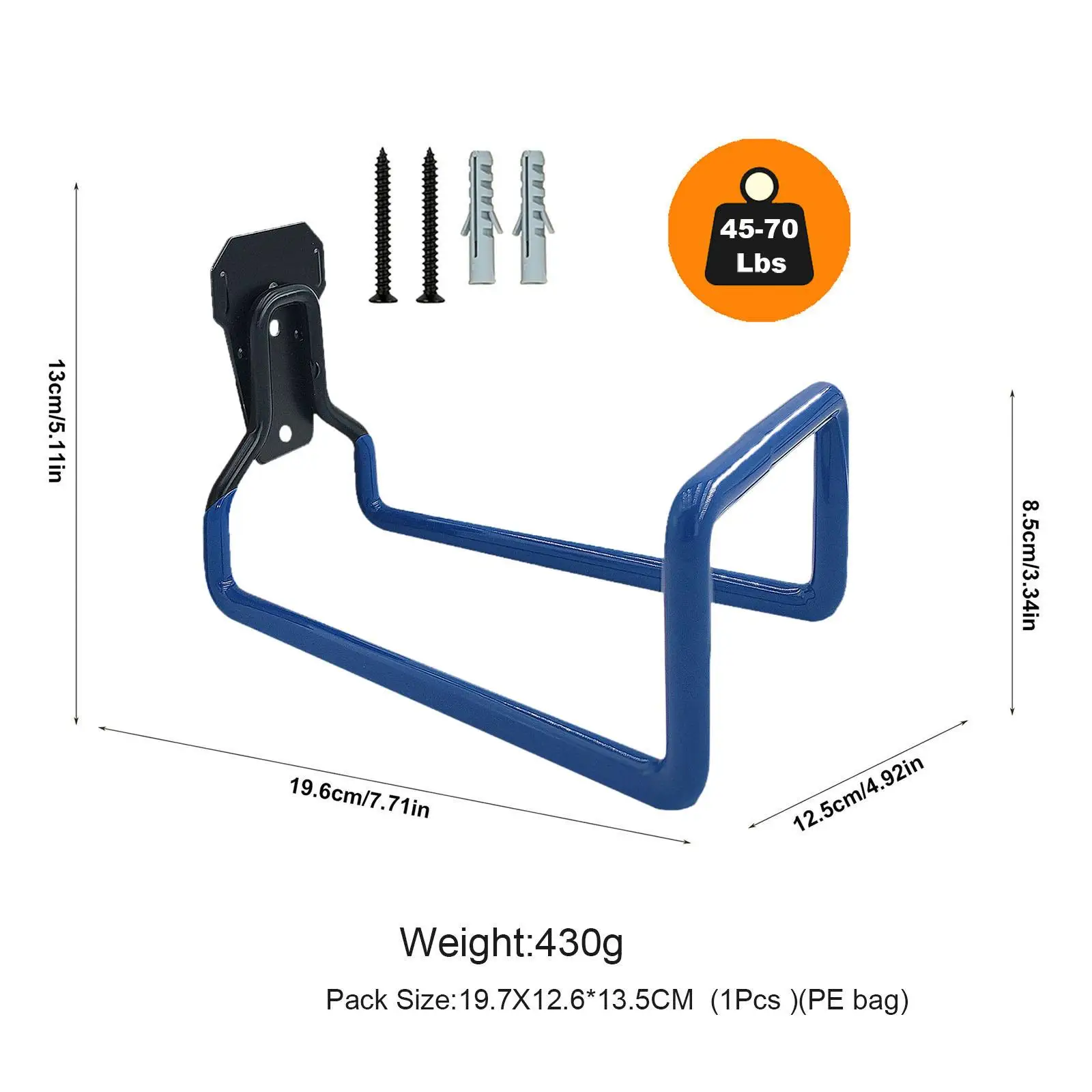Garden Hose Holder Hook Easy to Install Multifunctional Organizer Garage Organizer for Power Tools Garden Tools Outside Yard Garden Hose Holder Hook Easy to Install Multifunctional Organizer Garage Organizer for Power Tools Garden Tools Outside Yard