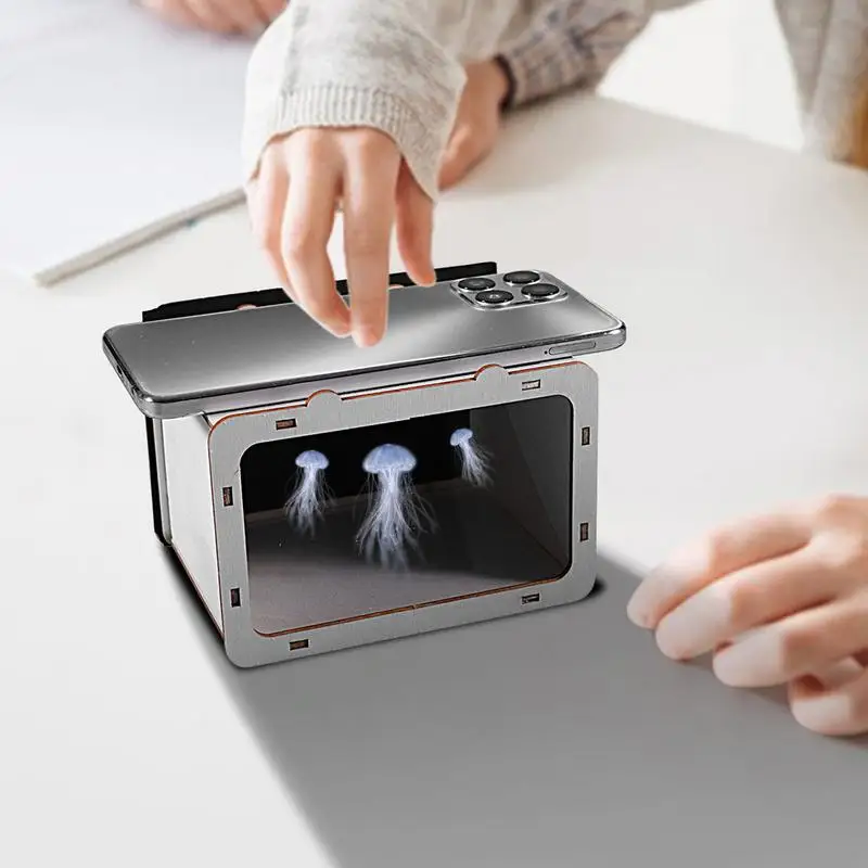 Compact 3D Holographic Projector for Home Theater Experience