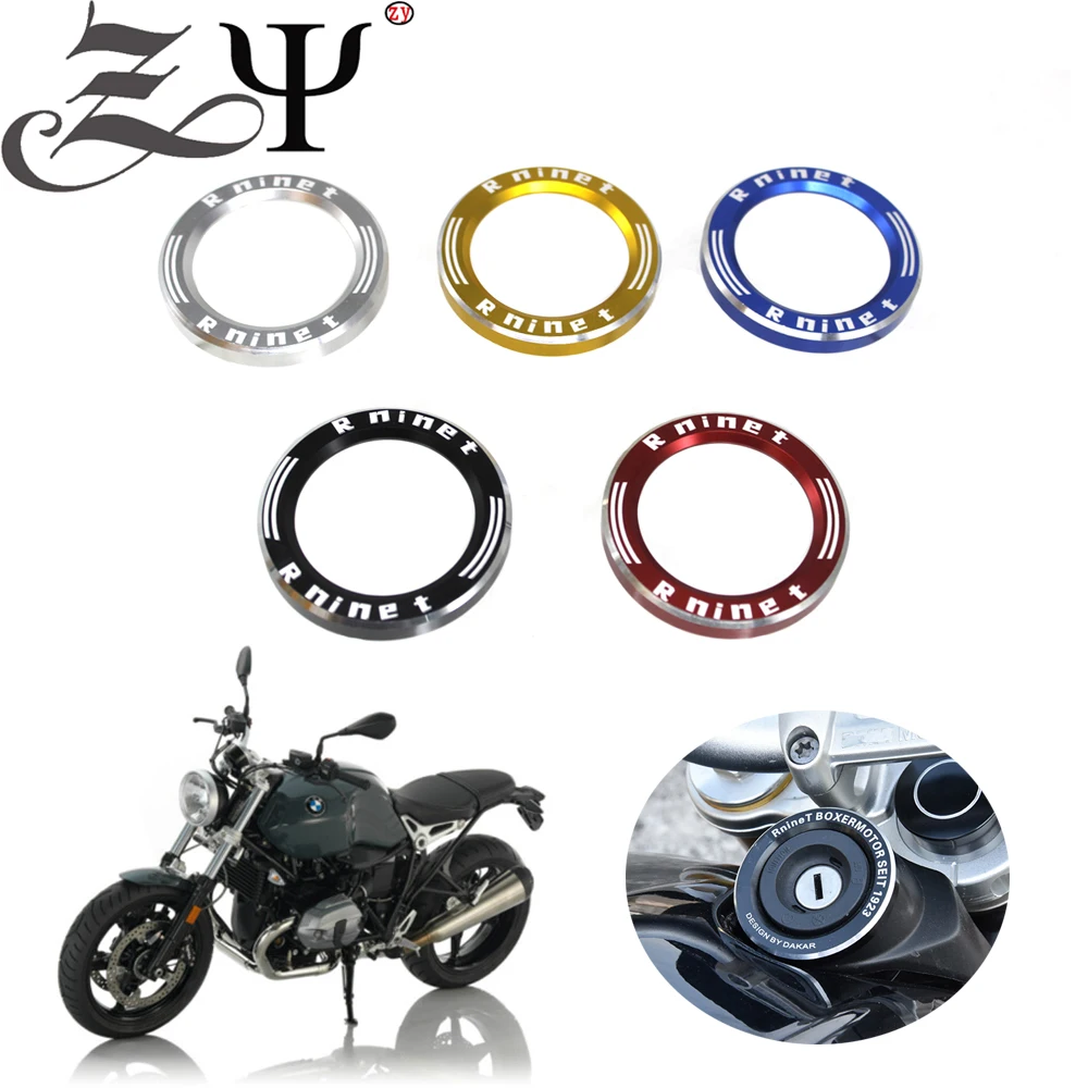 Moto Accensione Starter Lock Cover Chiave Accensione Surround Ring Per Bmw R Ninet Scrambler Racer Pure Urban G R9T 2014-2022