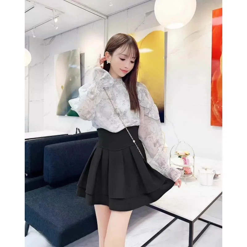※kigi【新品未使用】main story2024ssスウェット4Y Sweet Gothic Jirai Kei Skirts Kawaii Ropa Mujer Jupe Mine