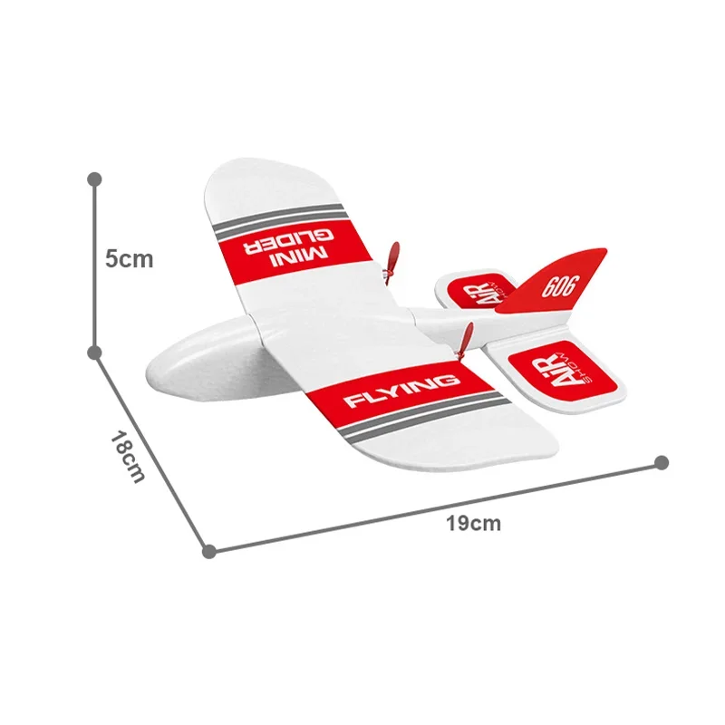 Kf606 Mini Indoor Hand Thrown Aircraft Gyroscope Foam Glider Epp Durable Fixed Wing Glider Rc Plane Toy Gift 2