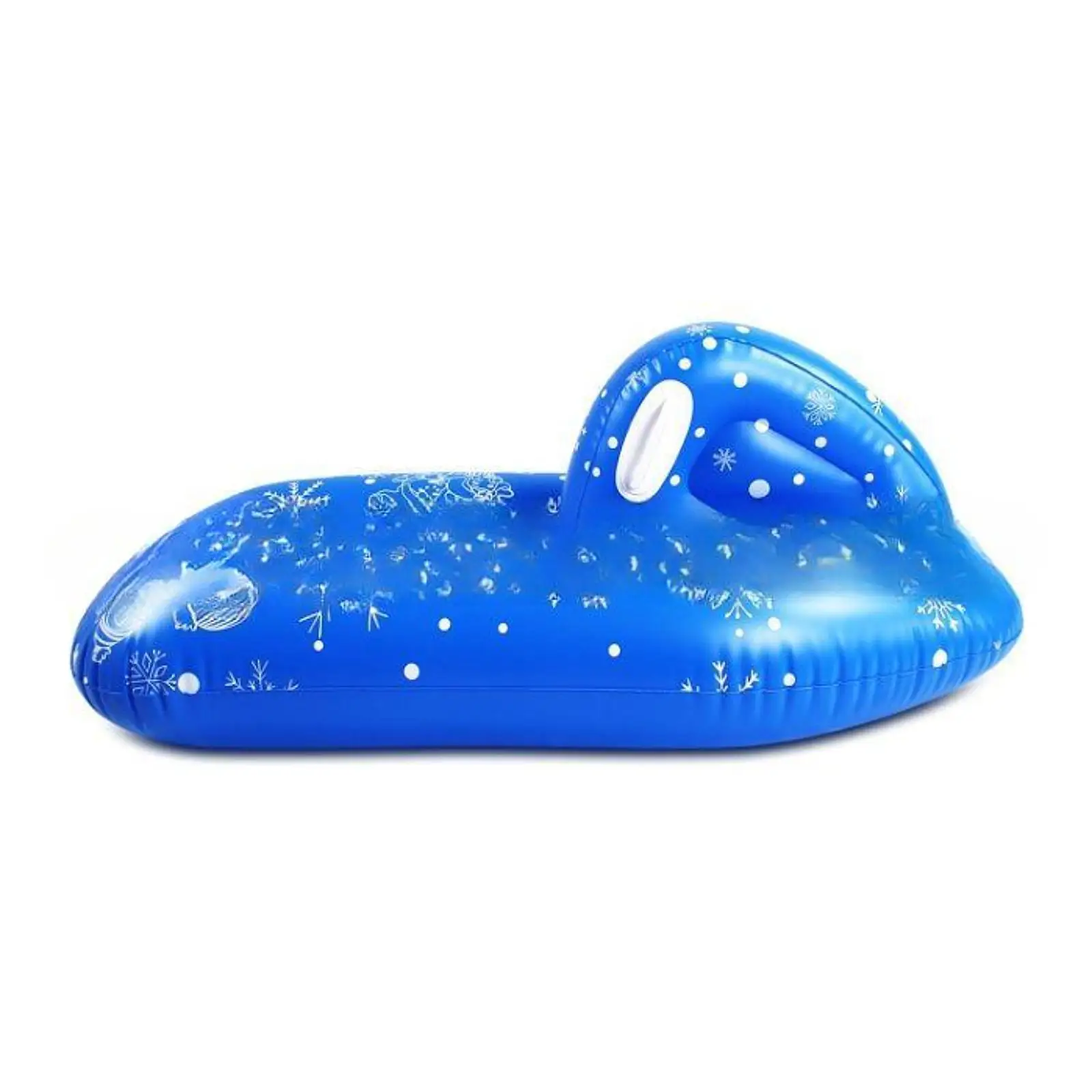 Snow Boat Sled Winter Inflatable Snow Tube PVC Snowflake Kids Sled Heavy Duty Circle Games Raft Children Skating Tool