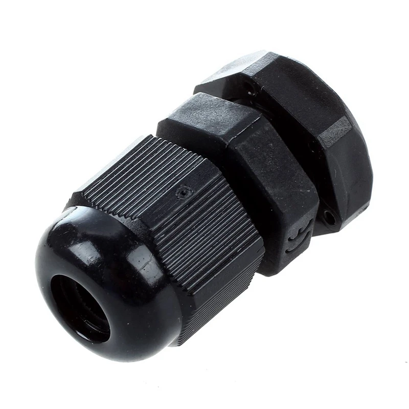 

400 Pieces Black Plastic Waterproof Cable Gland Connector PG7 Promotion