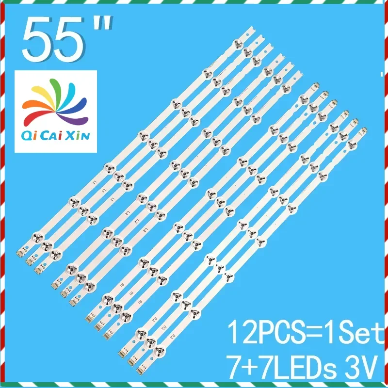 New-12-PCS-set-LED-Backlight-strip-for-55LB7200-55LB7000V-55LB730V ...