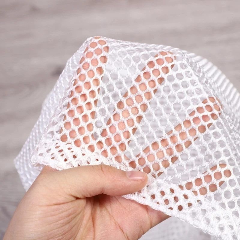 Laundry Bag Mesh Polyester Wash Bags Coarse Net Basket care Washing Machines Bag underwear special Bra Socks anti-deformation 5