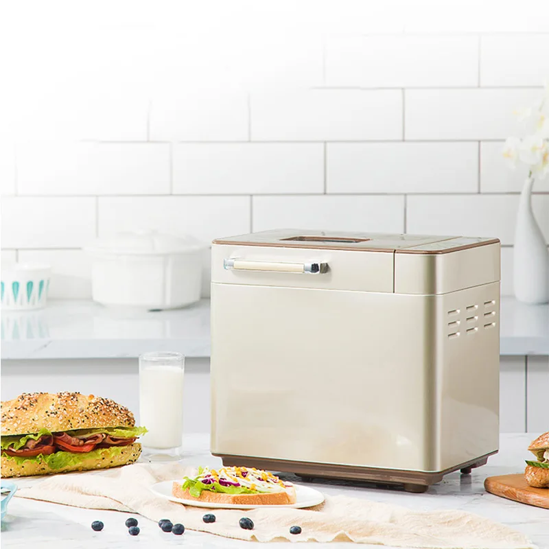 New Household Automatic Bread Maker Mixing and Fermenting Steamed Bread Machine Small Meat Floss Machine