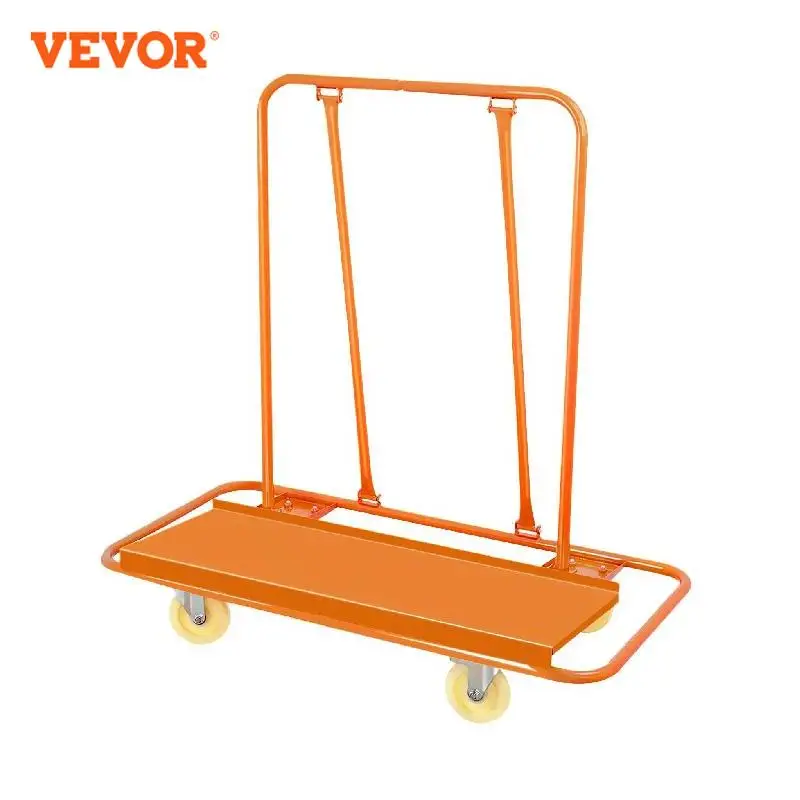 VEVOR 3000LBS Professionelle Trockenbau Warenkorb Dolly Für Handhabung Wand  Panels Trockenbau rock Blatt Panel Service Cart Heavy Duty Rollen