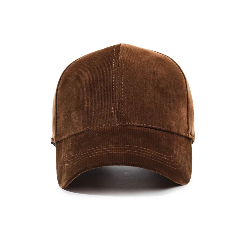 Mode Wildleder Baseball Caps Für Männer Frauen Herbst Winter Solide Retro Snapback Golf Hut Unisex Straße Einstellbare Sun Caps Gorras – Detail 4