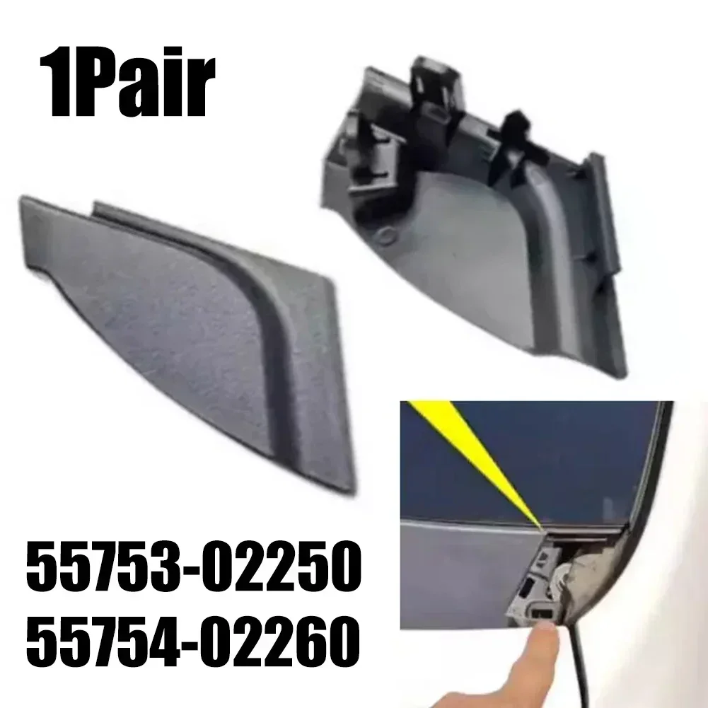 1 Pair Car Front Windshield Side Spoiler Cover Cap 55753-02250