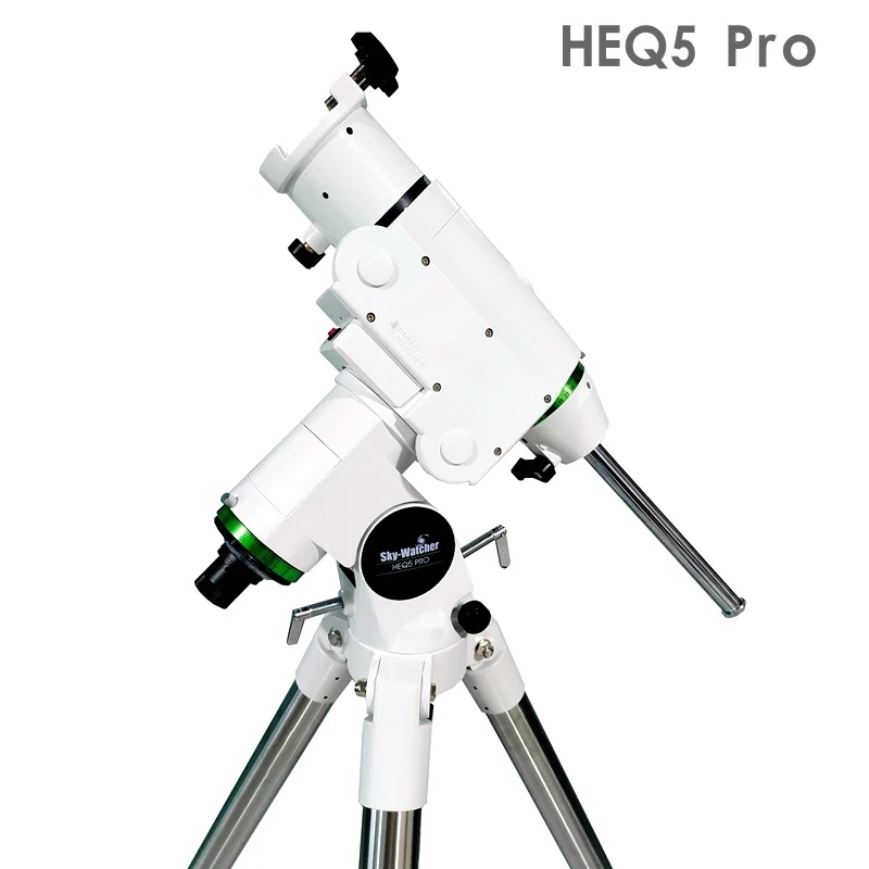 

Sky-Watcher HEQ5 PRO Astronomical Telescope Equatorial Mount Bracket Tripod Go-To SynScan Mount 1.75 inch steel tripod