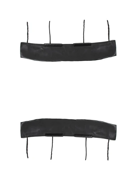 Leather Hood Bra For Land Rover Discovery 2 1998-2003 – Black, Easy Clip-On, Protects Paint
