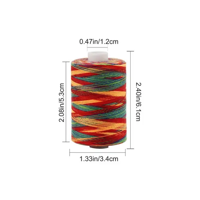 Varrógép Szálválaszték Készlet Otthoni Szál És Orsó Szett Tokpolészter Szálak Orsókészletével - Image 6